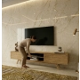 Szafka RTV-32 Drewno Lite Dąb Loft Lakier Rozmiary od 100 cm do 200 cm PREMIUM